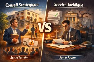 Conseil Stratégique vs Service Juridique : La différence se joue sur le terrain